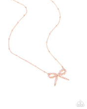 Load image into Gallery viewer, Bridesmaid Bow - Rose Gold