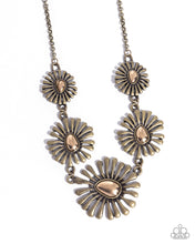 Load image into Gallery viewer, Floral Fin - Brass