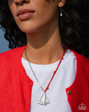 Load image into Gallery viewer, Sailboat Shimmer - Red