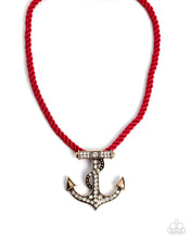 Load image into Gallery viewer, Anchored Allure - Red
